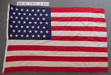 49 Star Flag From Statehood Ce