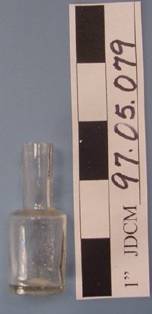 Clear Opium Bottle