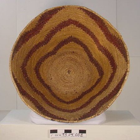 Coiled Reed Basket