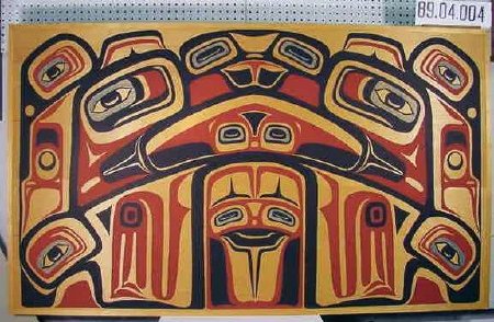 Tlingit Box Design Painting by