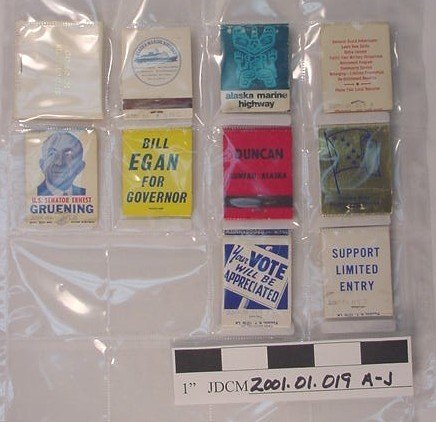 10 Matchbooks Featuring State