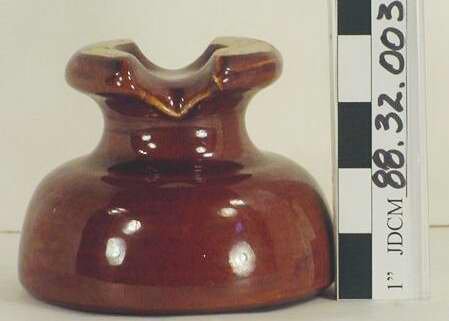 Brown Porcelain Insulator