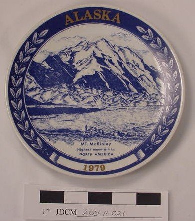 1979 Blue Chateau Plate 