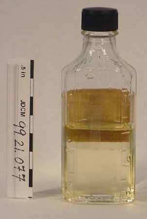 Small Glass Castor Oil Bottle,