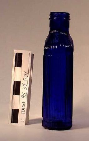 Tall Blue Bottle