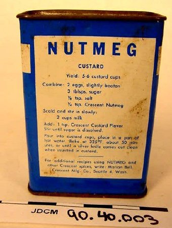 Nutmeg Tin