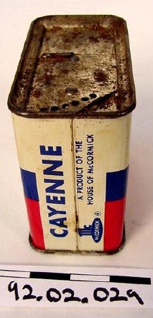 Cayenne Tin