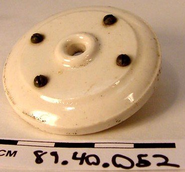 White Ceramic Insulator