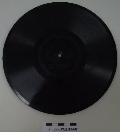 Edison Diamond Disc 80 RPM Record