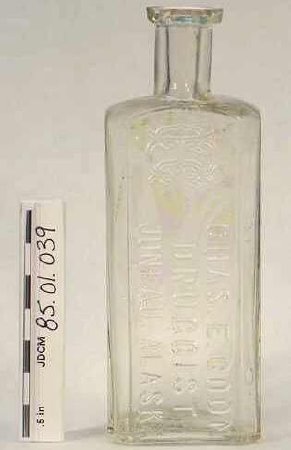 Clear Medicine Bottle