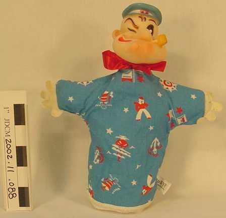 Popeye Character Toy Hand pupp