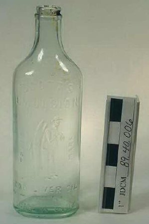 Scotts Emulsion Bottle