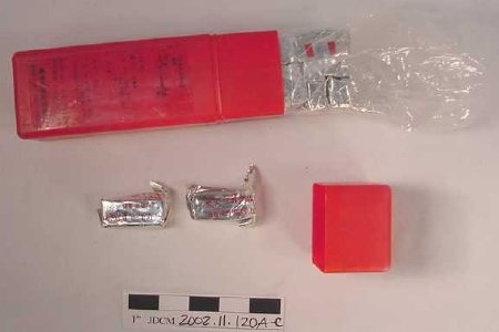 Red Plastic Box of Lifeboat an