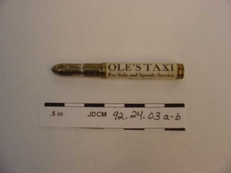 Ole's Taxi Advertising Pencil