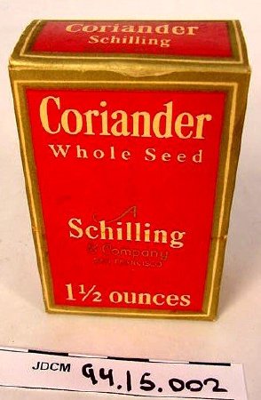 Schilling Cardboard Coriander