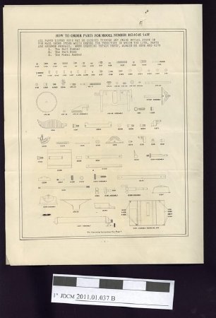 Bench Saw Instruuction Manual