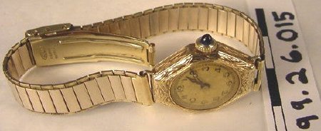 Gold Colored Wrist Watch