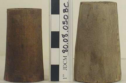 Wooden Pattern Piece,  Cones w