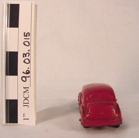 Red Rubber Car w/ Black Wheels