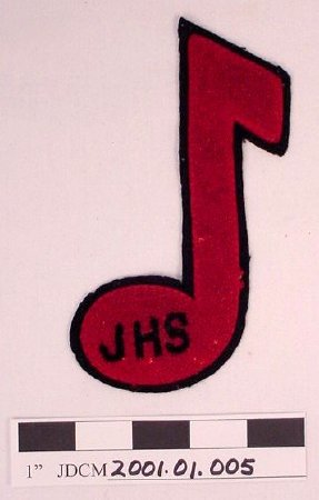 Juneau HS Chorus Letter - Red