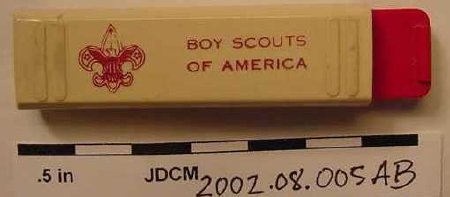 Small Plastic Boy Scout Toothb
