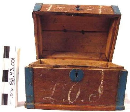 Small Chest, Dated 1881
