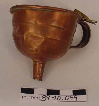 Large Copper Funnel