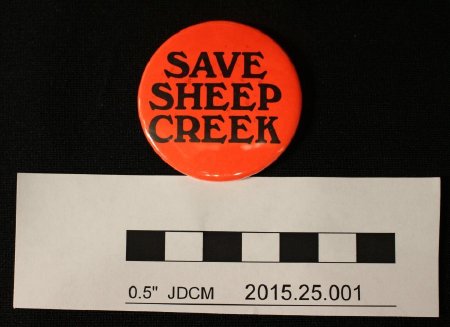 Save Sheep Creek Button