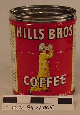 2# Red Hills Bros. Coffee Can