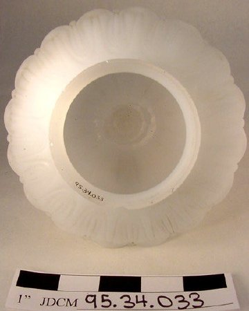 White Frosted Glass Lampshade
