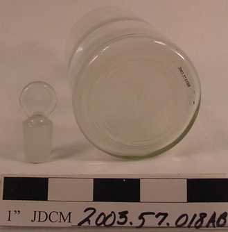 Narrow Neck Clear Glass Reagen