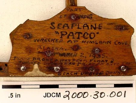Wood Frame Fragment From Seapl