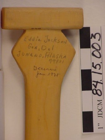 Tlingit Dance Paddle, c. 1980