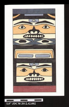 Historical Banner Design: Chilkat Totem