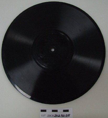 Edison Diamond Disc 80 RPM Record