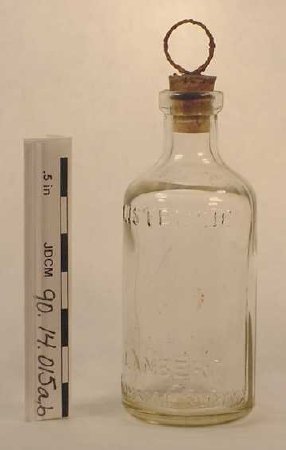 Listerine Bottle & Cork