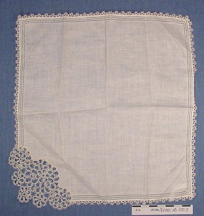 Lace & Linen Handkerchief