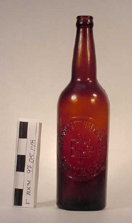 Amber Beer Bottle