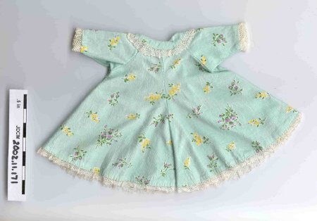 Turquoise cotton floral Ginny