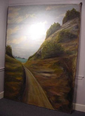 Painting of Road as I.O.O.F. I