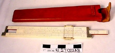 Slide Rule & Case