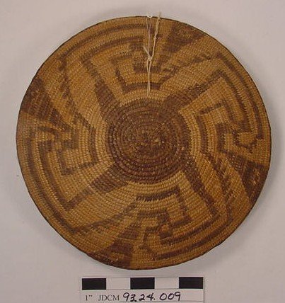 Coiled Reed Basket