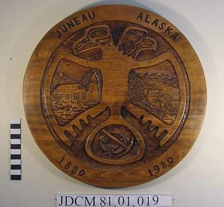 1980 Juneau Centennial Logo Wo