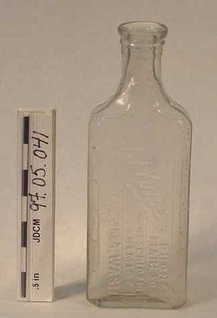 J. J. Yull Medicine Bottle