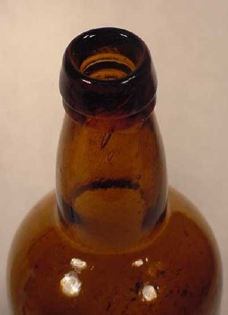 Lt. Amber Short Neck Beer Bott