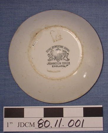 White Round Saucer