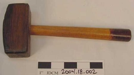 Wooden Handmade Hammer-like Ga