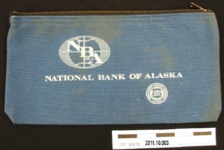 National Bank of Alaska Money Bag