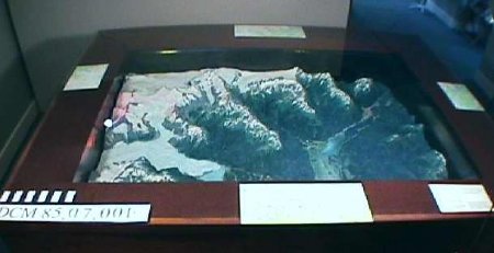 Relief Map Of Juneau in Large
