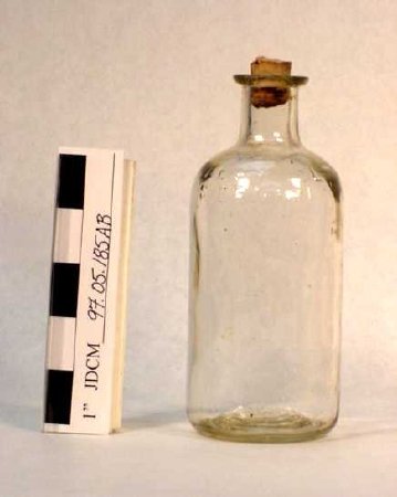 Clear Zepyrol Stearns' Bottle